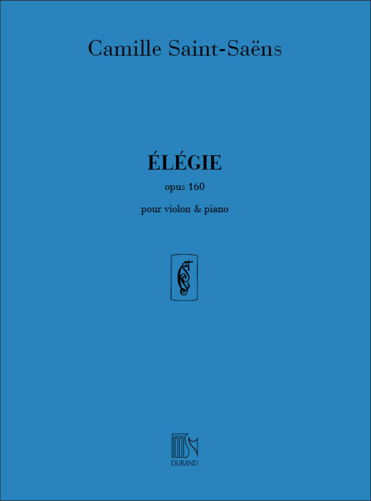 Elegie N 2 Op 160 Violon-Piano